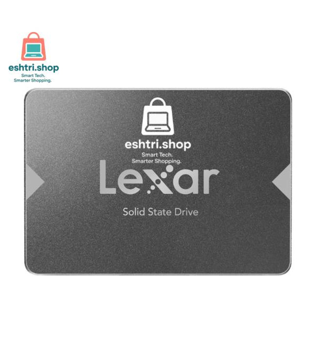 قرص الحالة الصلبة Lexar NS100 بسعة 240 جيجابايت، مقاس 2.5 بوصة، واجهة SATA III.