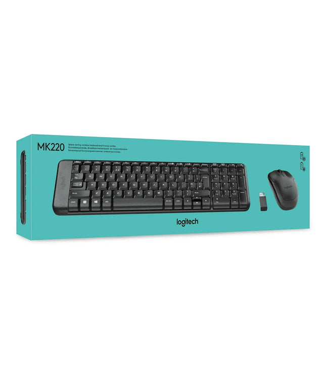 Logitech MK220 Wireless Keyboard and Mouse