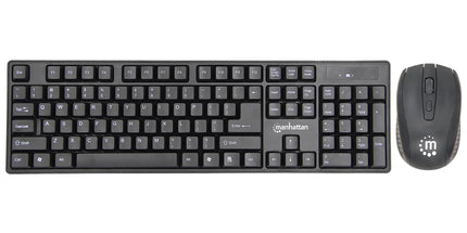 Manhattan Wireless Keyboard and Optical Mouse Set "Model KB717"