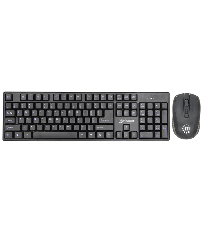 Manhattan Wireless Keyboard and Optical Mouse Set "Model KB717"
