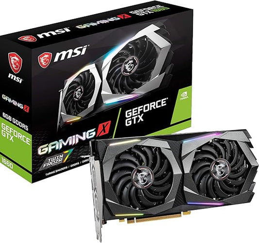 MSI Nvidia GeForce GTX 1660 Gaming X 6G DDR5 "Used"